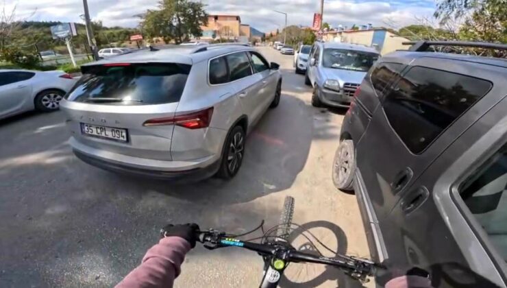 Gaziemir’de Bisikletliye Saldıran Sürücü Yakalandı!