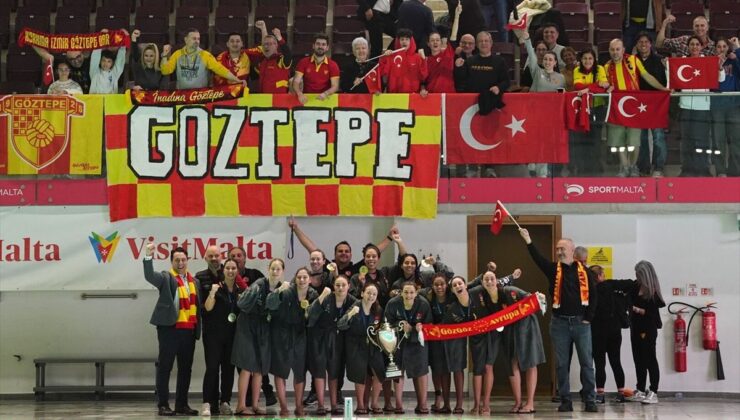 Göztepe Kadın Sutopu Takımı Avrupa Şampiyonu!