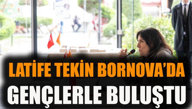 Latife Tekin Gençlerle Edebiyat Buluşmasında!