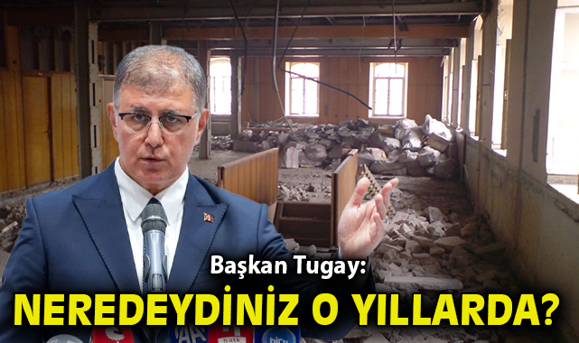 Başkan Tugay’dan Vakıflar’a Sert Tepki: Haksız!