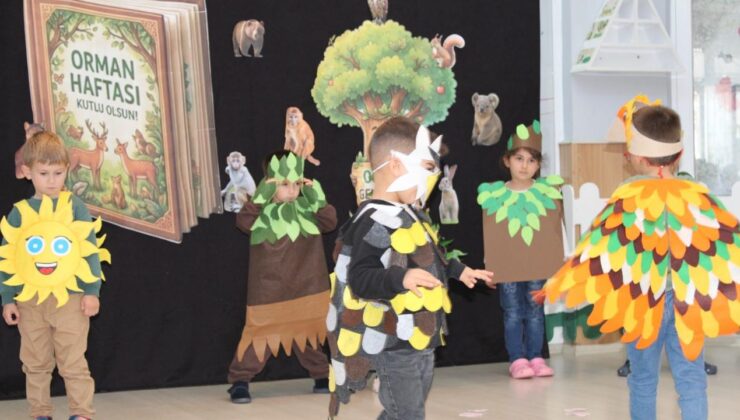 Ödemiş’te Miniklerden Tiyatro ve Kütüphane Sevgisi