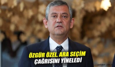 Özgür Özel’den seçim ve demokrasi vurgusu!