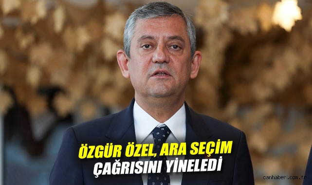 Özgür Özel’den seçim ve demokrasi vurgusu!