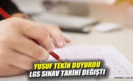 LGS Sınavı, Dünya Kupası İçin Tarih Değişti!