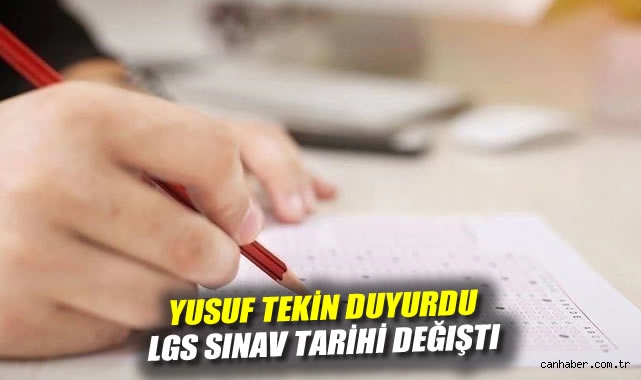 LGS Sınavı, Dünya Kupası İçin Tarih Değişti!